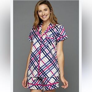 J’ Adore Julianna Rae Short Sleeve Pajama Set Large